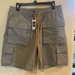 Gray Cargo Utility Shorts (NEW!)